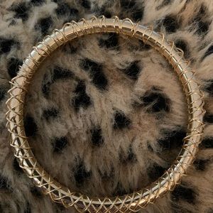 Classic gold bangle